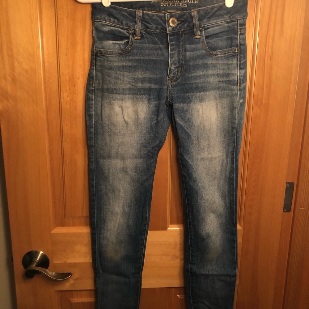 American eagle super skinny jeans